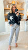 Seeing Stars Fade Black Sweatshirt