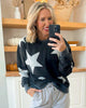Seeing Stars Fade Black Sweatshirt