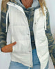Ivory Switch Puffer Vest w/ 2 Detachable Hoodies | SALTY WAVE *DEAL* START SHIP DATE: LATE NOV