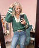 Relaxed Fit Game Day Color Half Zip Knit Sweater (2 COLORS) | LOVLOV *LA LIVE PREORDER