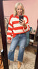 Stripe Chunky Sweater Top | BIBI *LA LIVE PREORDER*