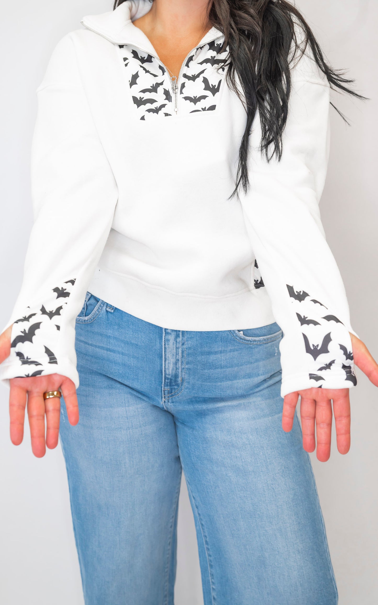 The Haunted Delaney Half-Zip Pullover | SALTY WAVE *START SHIP DATE: OCT 20TH (DEAL)
