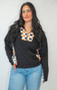 The Checkmate Spooky Delaney Half-Zip Pullover | SALTY WAVE *START SHIP DATE: OCT 20TH (DEAL)