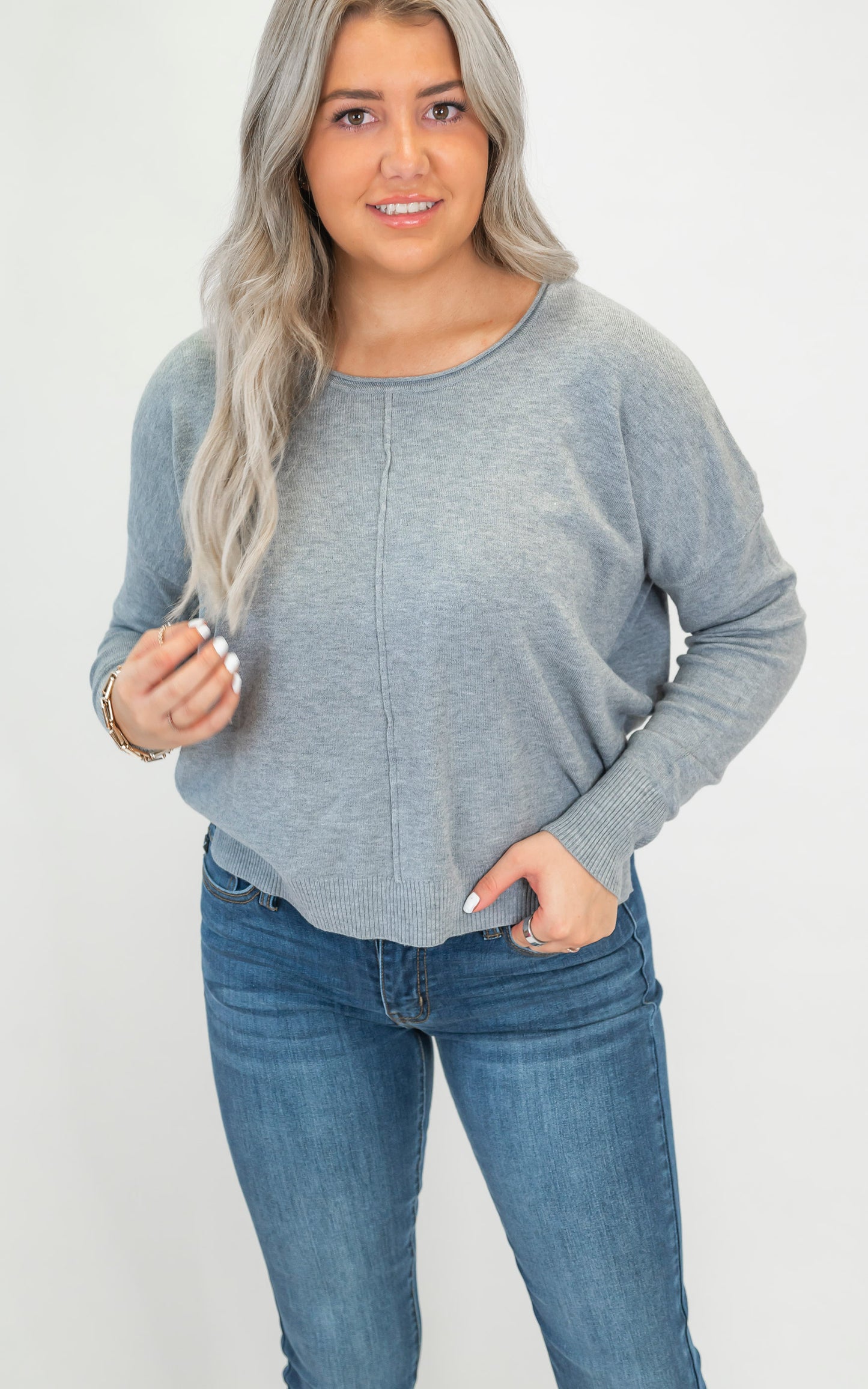 The Dreamer Round Neck Sweater | ZENANA (8 COLORS) *DEAL*