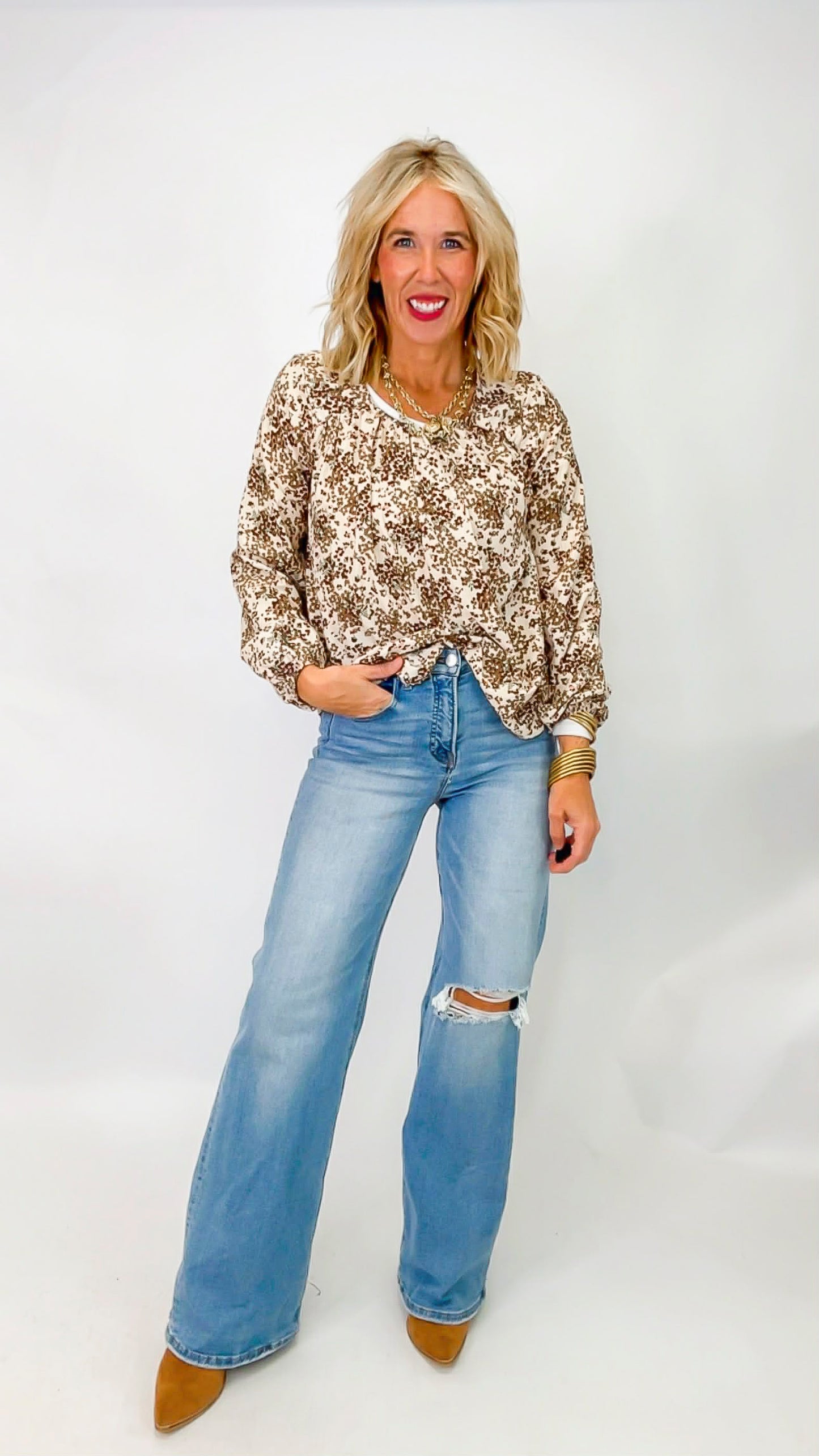 Wildflower Season Blouse Top