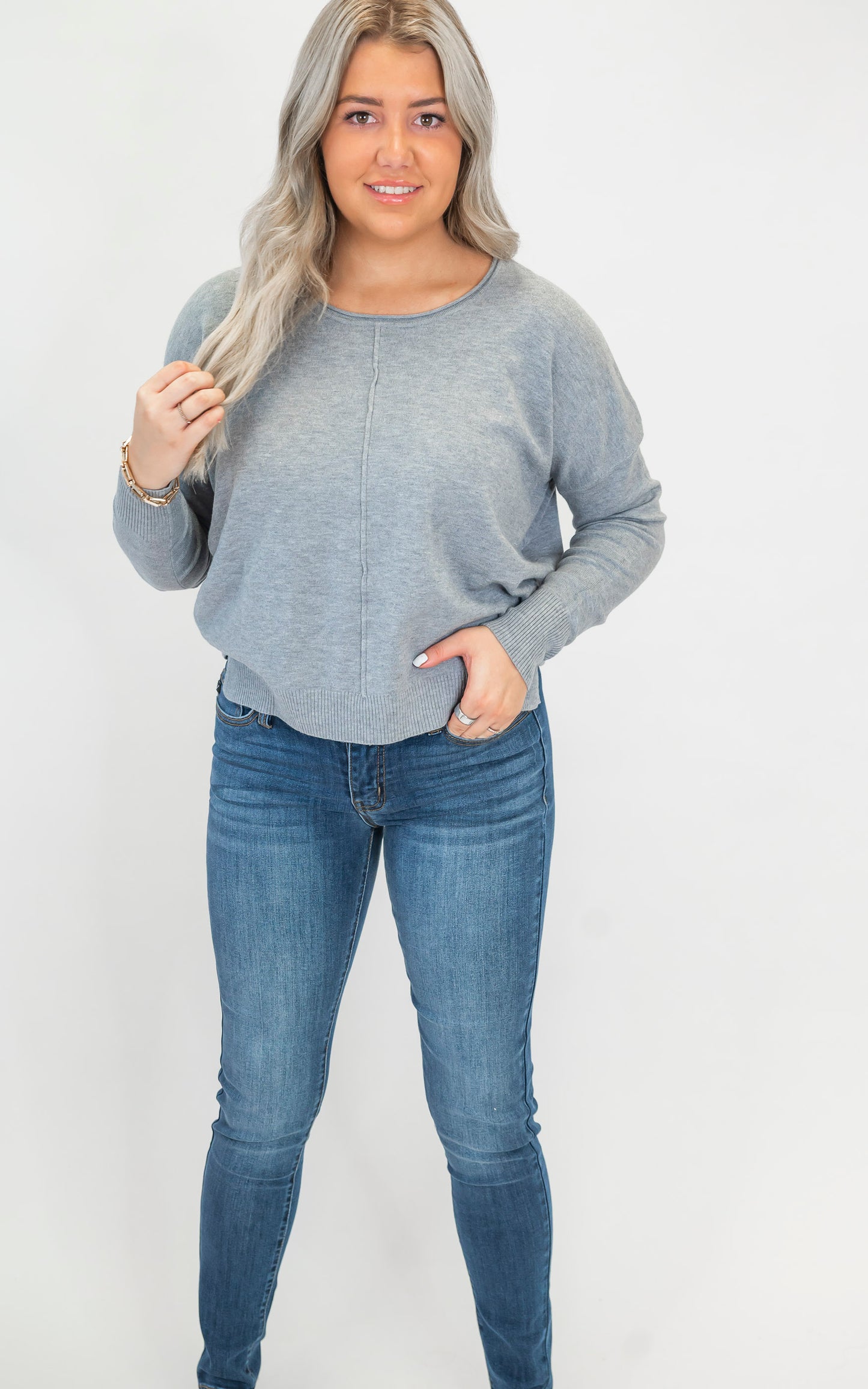 The Dreamer Round Neck Sweater | ZENANA (8 COLORS) *DEAL*