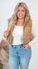 Cropped Puffer Vest (3 COLORS) *DEAL