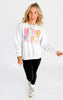 Nope Not Today Crew Neck Graphic Sweatshirt -Excluded