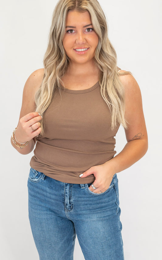 Hold Tight A lil Longer Tank Top by Salty Wave -Part 1 *FINAL SALE