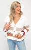 Button Bliss Stripe Cardigan by Salty Wave (2 COLORS)