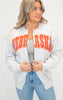 Nebraska State Custom Sweatshirt Cardigan