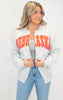 Nebraska State Custom Sweatshirt Cardigan