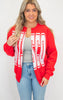 WISCO State Custom Sweatshirt Cardigan