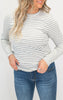 Must Have Striped Long Sleeve Top by Salty Wave (5 COLORS)