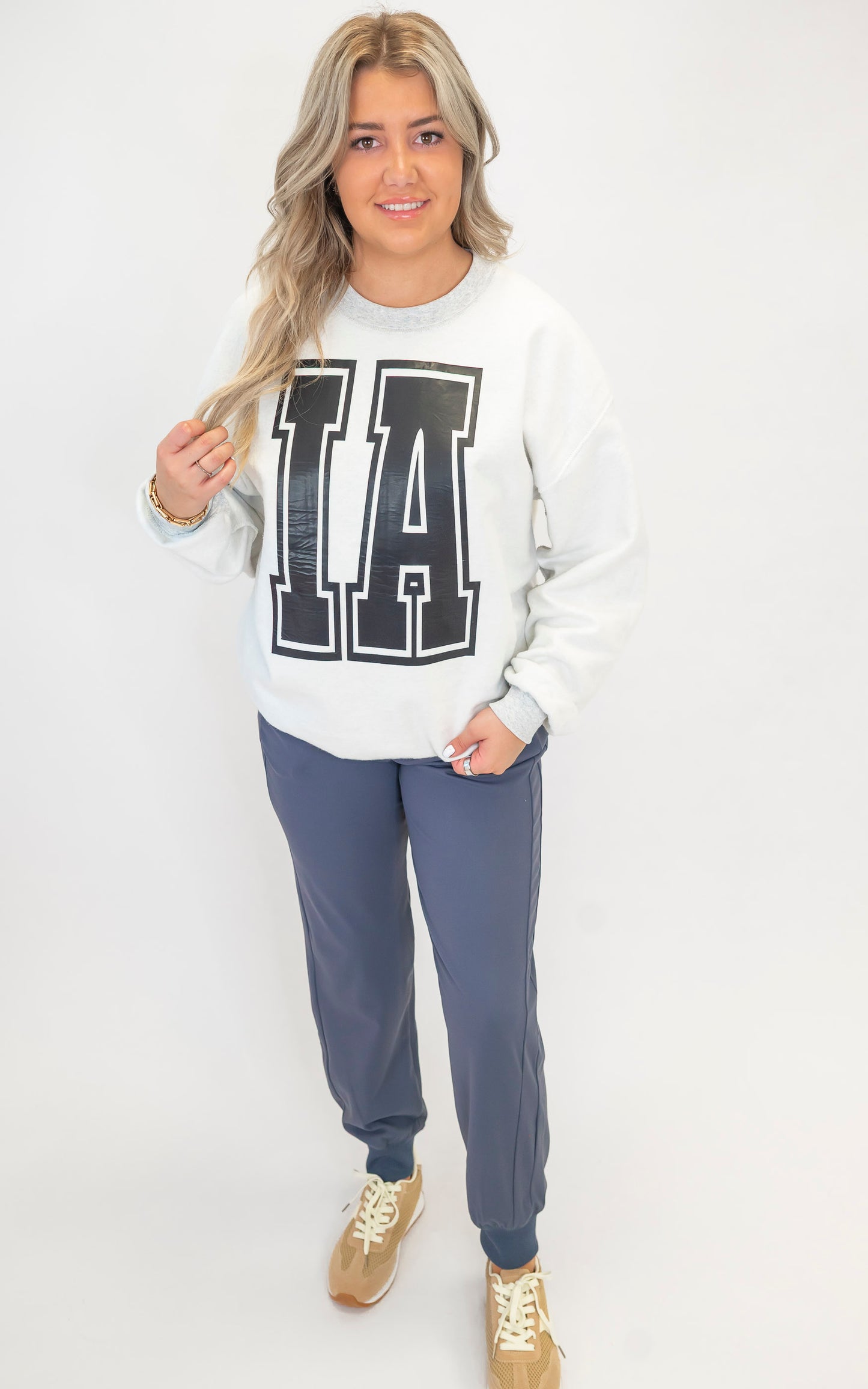 IOWA Reversible Graphic Sweatshirt