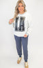 IOWA Reversible Graphic Sweatshirt