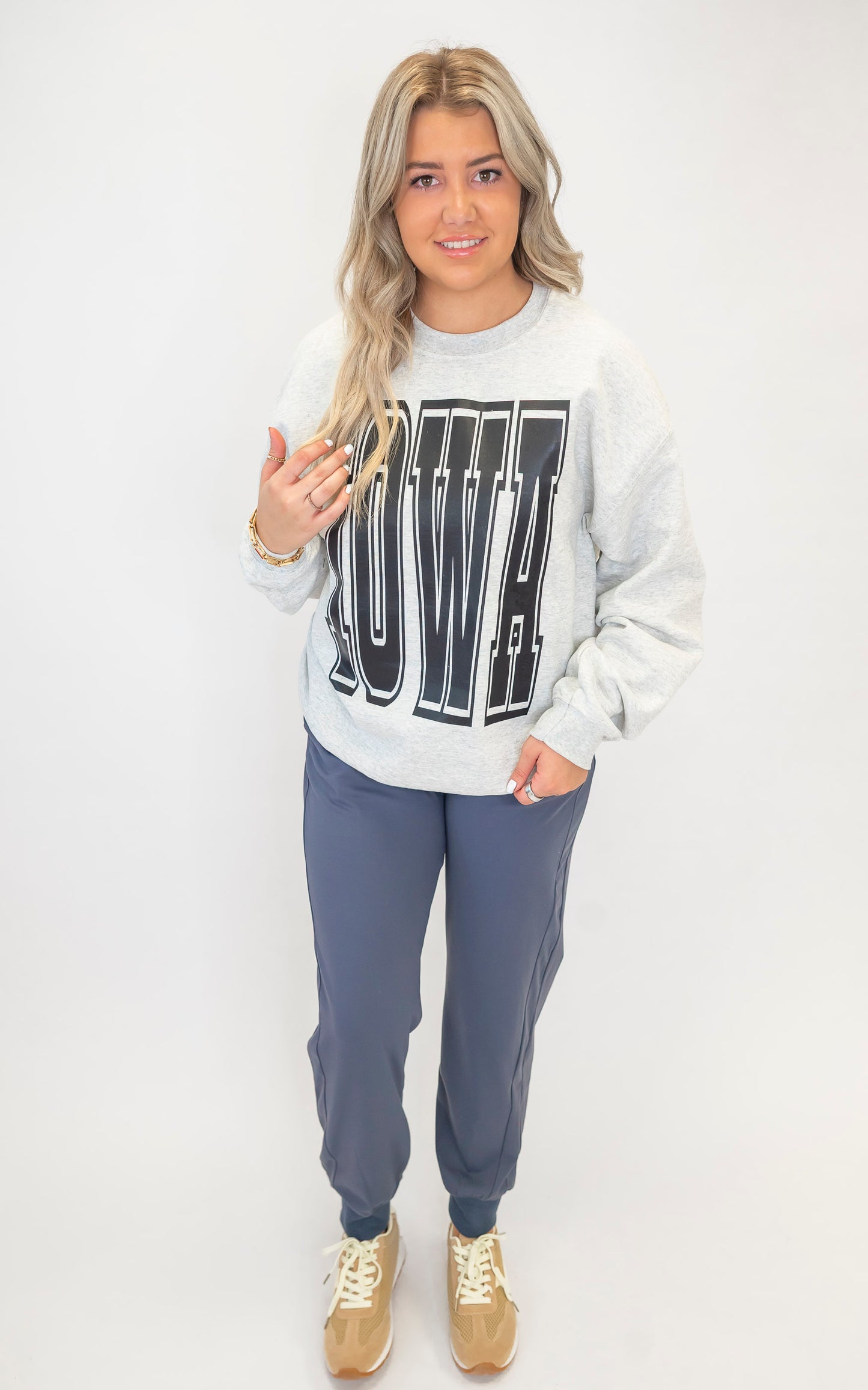 IOWA Reversible Graphic Sweatshirt