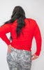 Hold Tight Scoop Neck Long Sleeve Top | SALTY WAVE