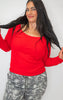 Hold Tight Scoop Neck Long Sleeve Top | SALTY WAVE
