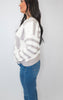 Checkmate Stripes Sweater| Salty Wave (3 COLORS)