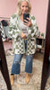 Mixed Check Pattern Loose Fit Chunky Cardigan (4 COLORS) | BIBI *LA LIVE PREORDER*