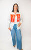 NE (Nebraska) State Custom Sweatshirt Cardigan