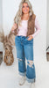 The Attendent High Rise Cuffed Crop Wide Denim Jeans | FLYING MONKEY by Vervet