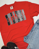 Red Bulldogs Garment Graphic T-shirt