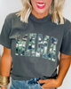 MAMA Camo Garment Graphic T-shirt