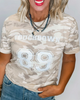 Touchdown 89 Varsity Camo Graphic T-shirt