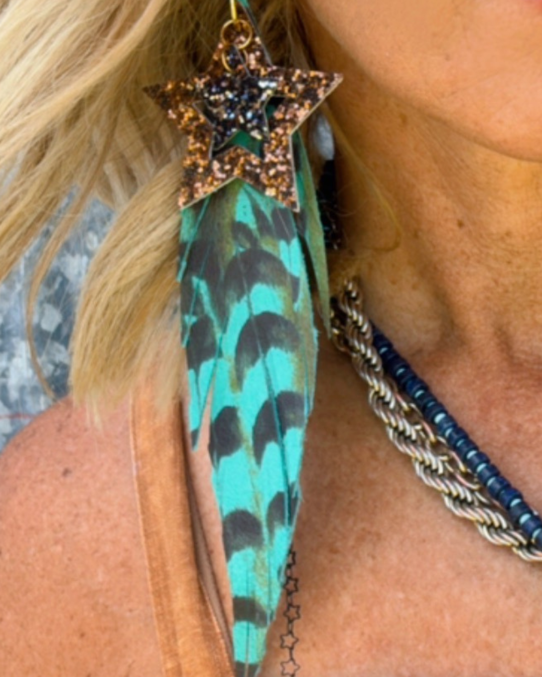 Show Girls" 7.5" Earrings | Jak Sprat