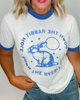 Down the Rabbit Hole Ringer Graphic T-shirt
