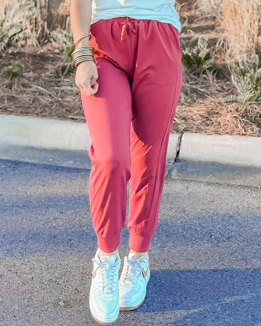 Marsala Everyday Joggers by Salty Wave
