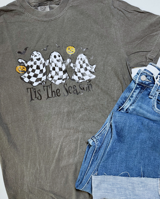 ’Tis The Spooky Season Garment Graphic T-shirt