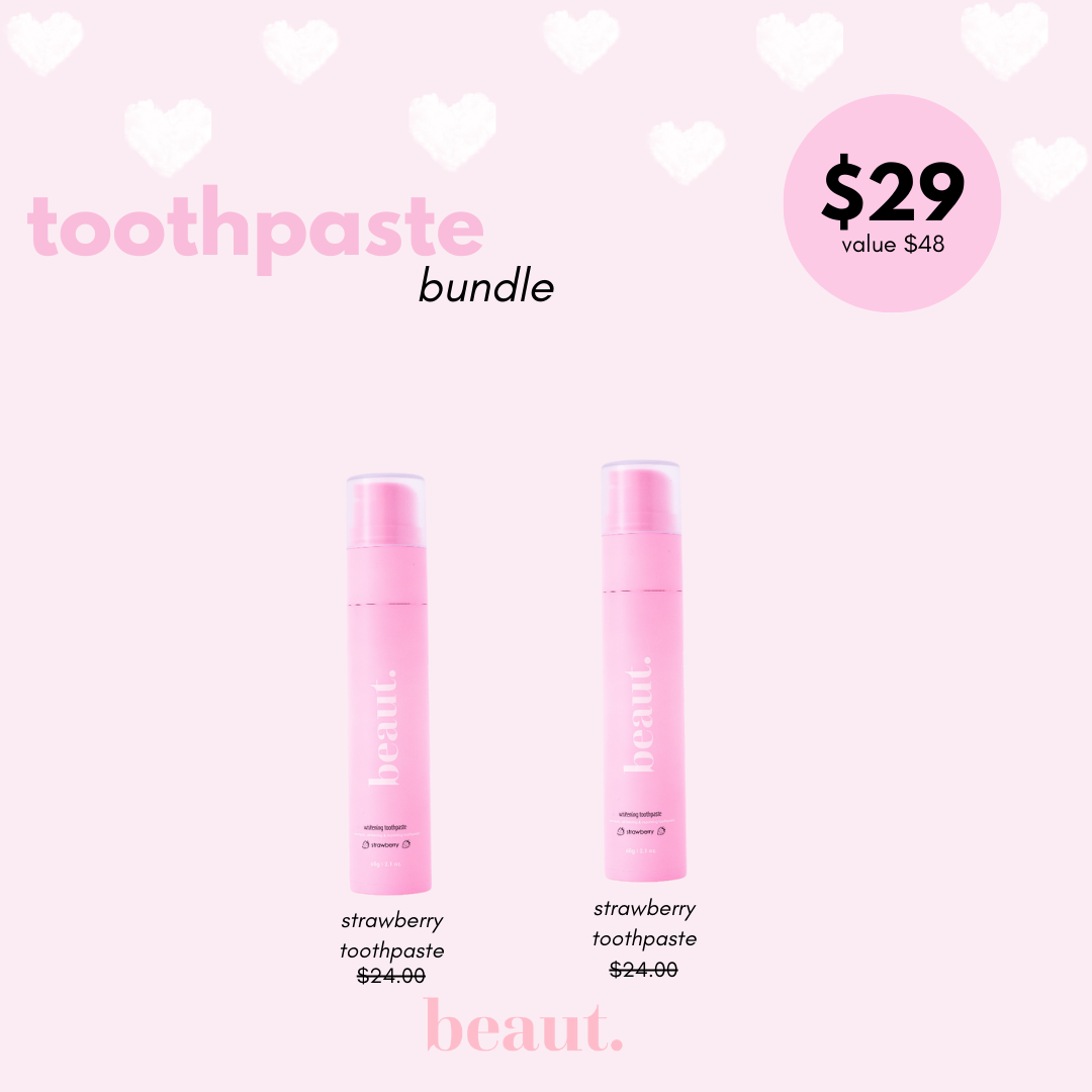 toothpaste bundle | BEAUT *30A JANUARY PREORDER