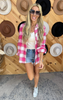 Summer Harvest Lightweight Plaid Flannel - Fuchsia