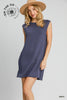 Sleeveless Crewneck Tennis Dress | UMGEE - Final Sale