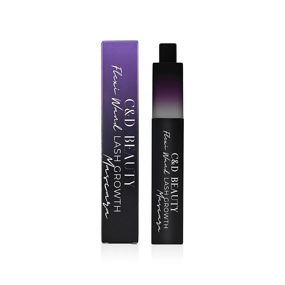 Black Flexi Wand Lash Growth Mascara | C&D BEAUTY *30A SEPT PREORDER
