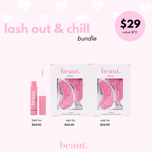 lash out + chill bundle | BEAUT *30A JANUARY PREORDER