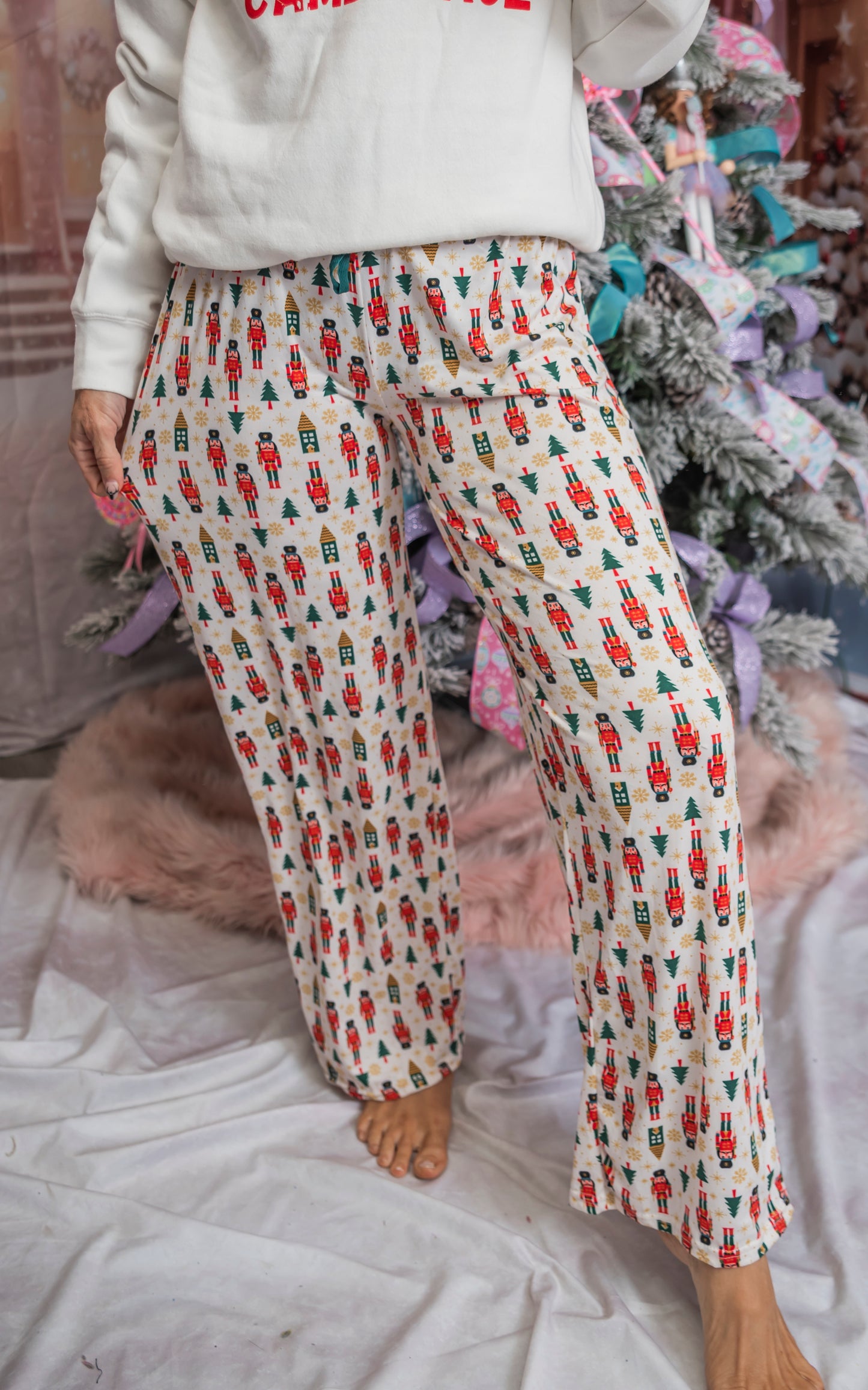 Nutcracker Hello Mello Holiday Pajama Pants - Final Sale