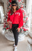 Merry Tinsel 1/2 Zip Pullover Sweater