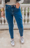 The J.Law High Rise Cargo Crop Skinny Denim Jean | Vervet