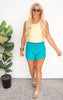 High Waisted Zippered Back Pocket Running Shorts | FINAL SALE