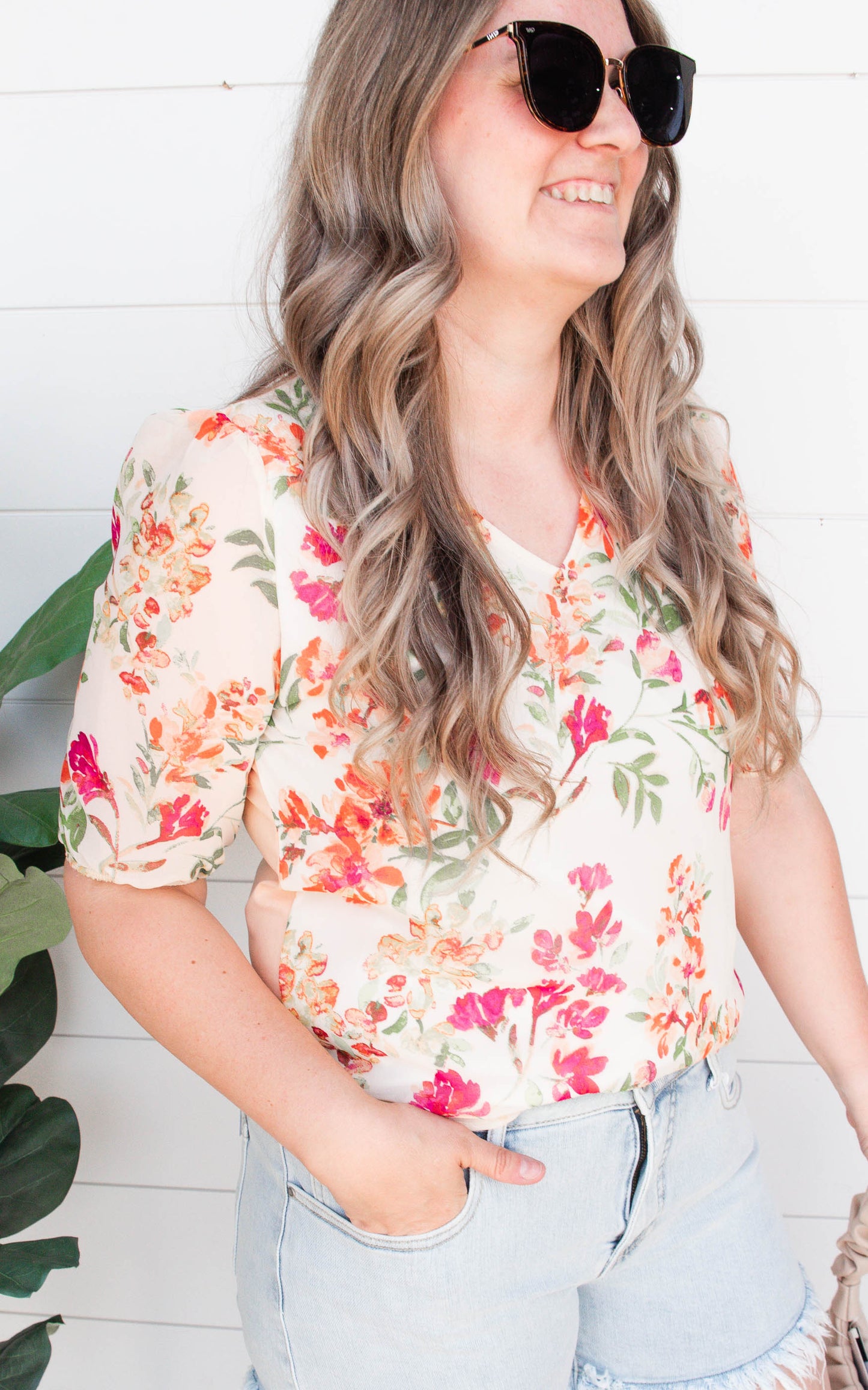 Field of Wildflowers Floral Top