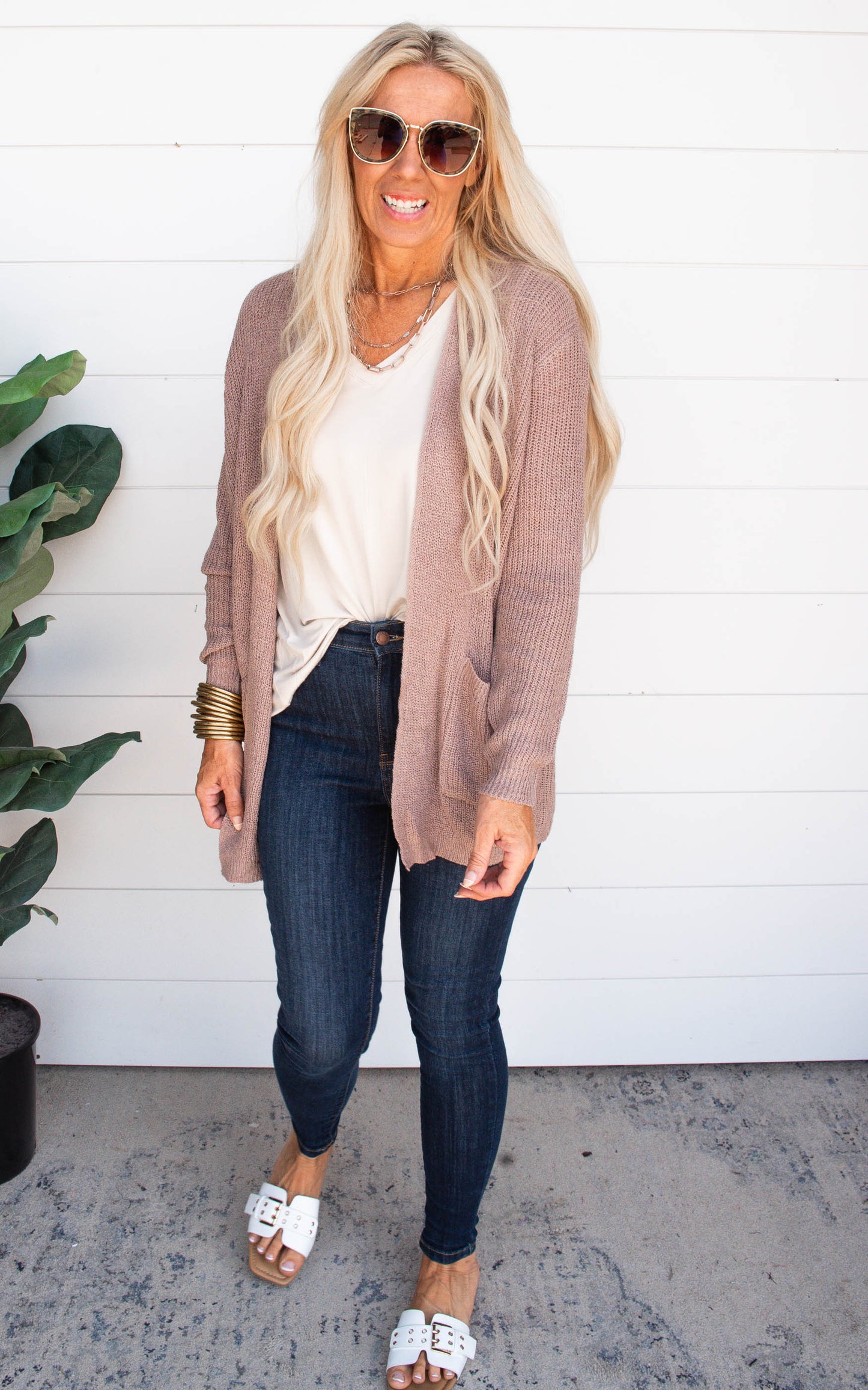 Open Front Cardigan