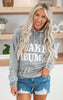 Lake Bum Hoodie Unisex Fit - Gray**