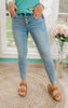 NON DISTRESSED SKINNY JEANS 