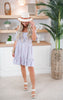 I Feel Like Spring Smocked Button Down Mini Dress