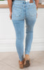 The Everleigh Tummy Control Mid Rise Skinny Denim Jean (REG/CURVY) | Judy Blue - Final Sale