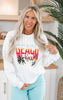 Sunset Beach Bum Graphic Crewneck Sweatshirt**